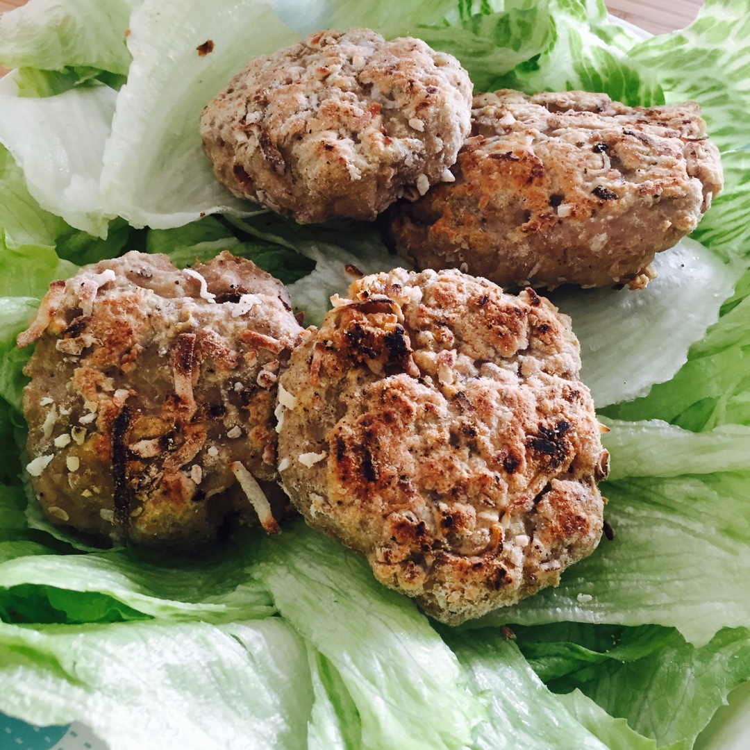 【健康三餐】香煎鸡肉小饼