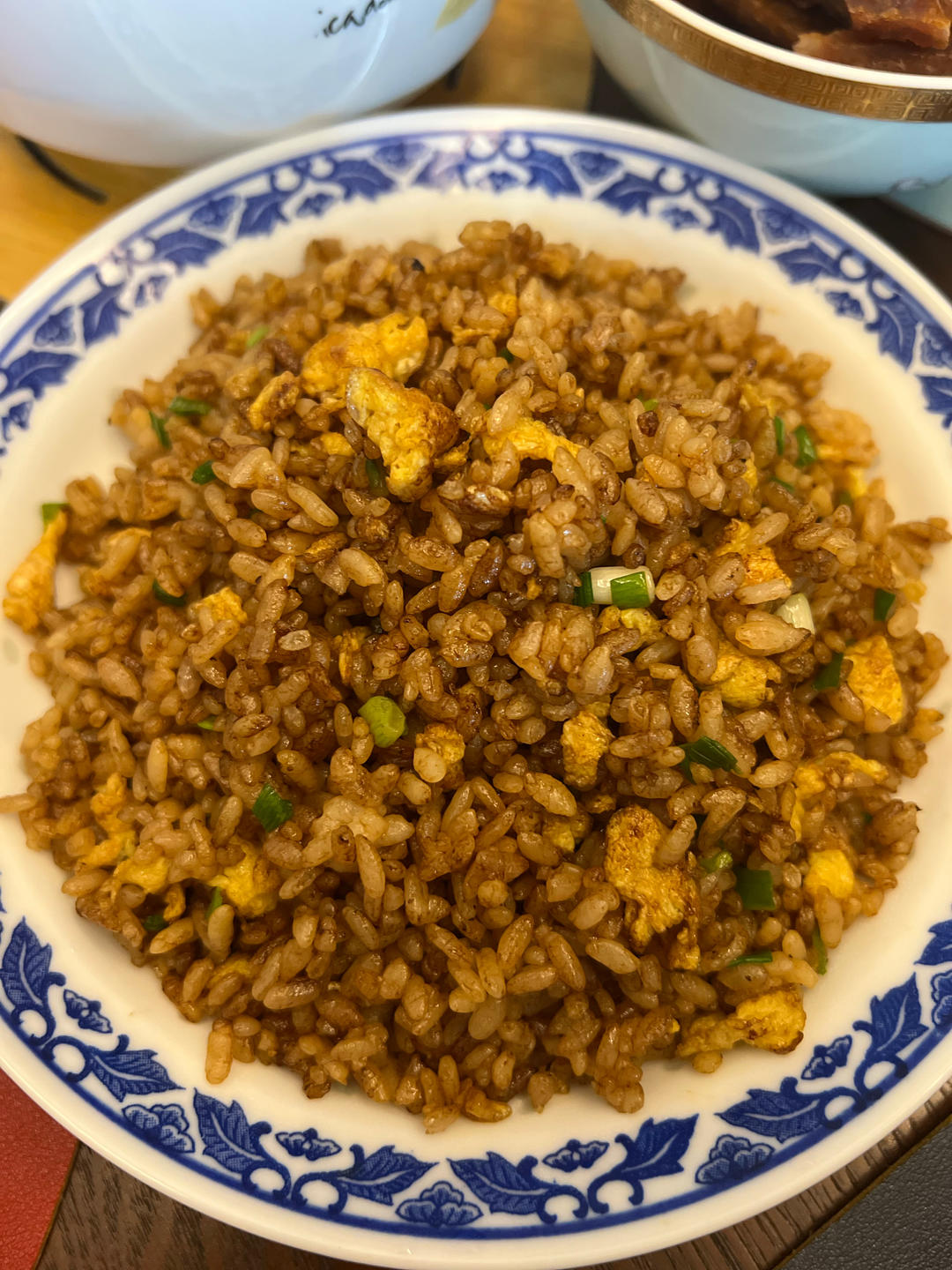 好吃到舔盘的酱油炒饭！