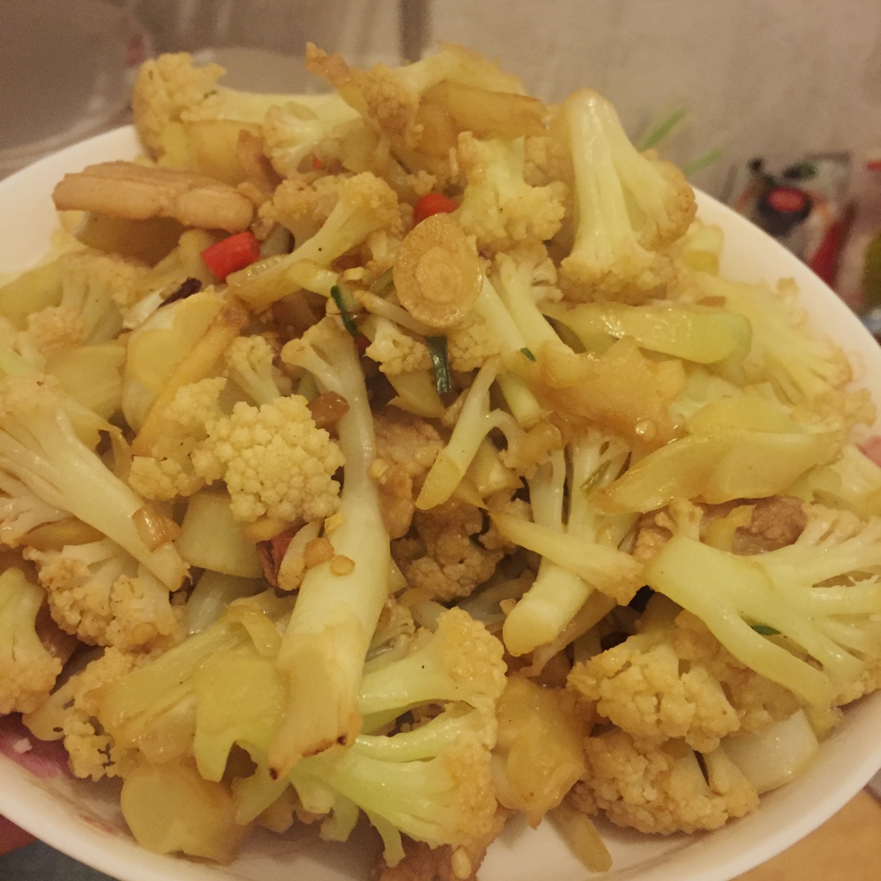 小炒菜花