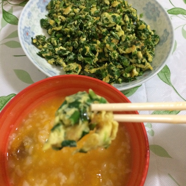 韭菜煎蛋