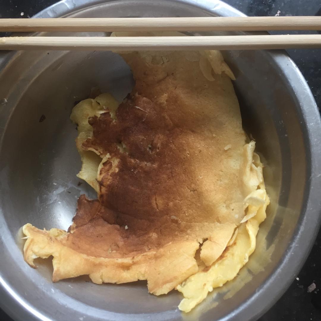 【减脂早餐】无油香蕉松饼（超简单）