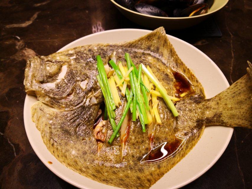 清蒸多宝鱼
