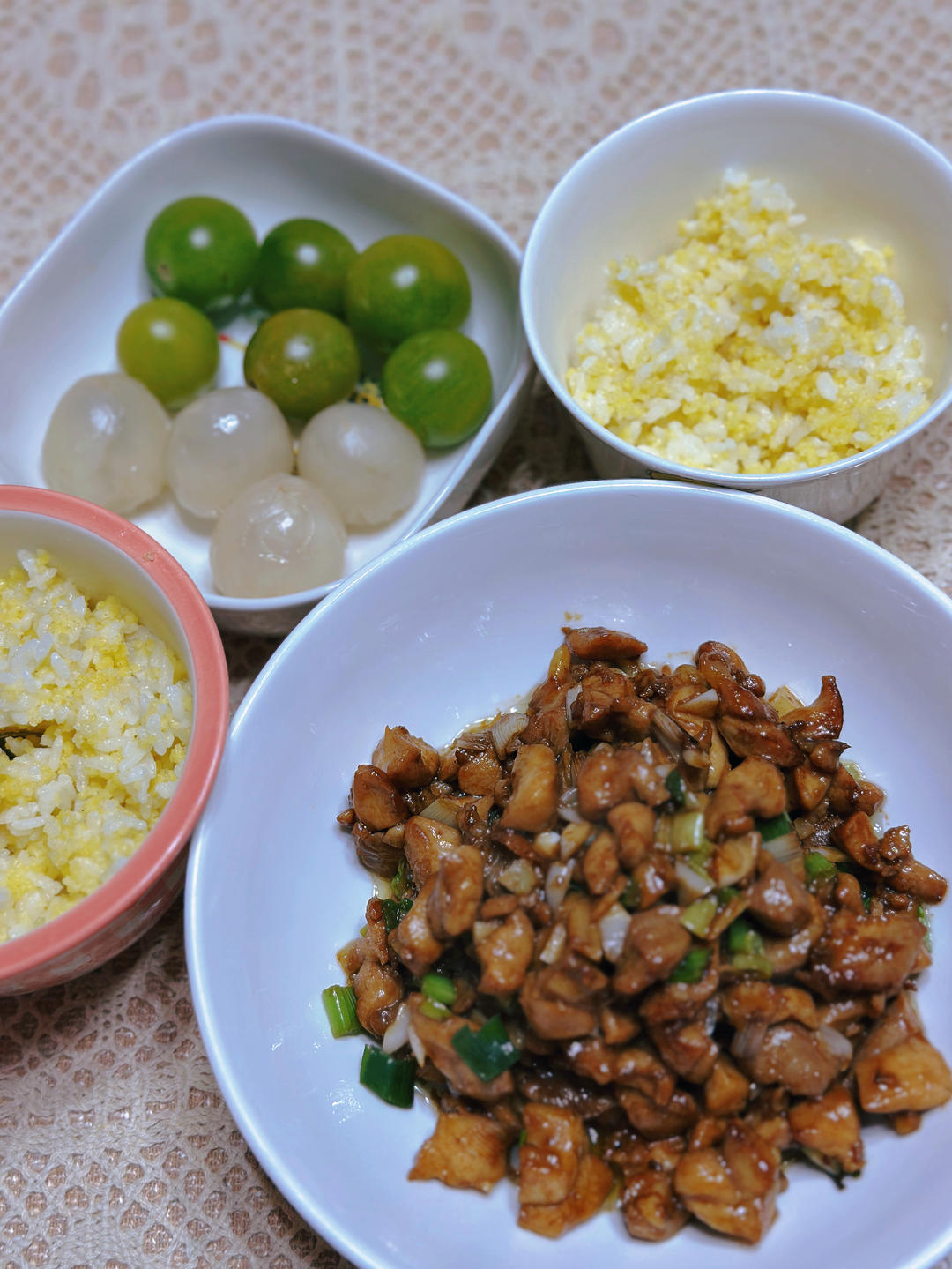葱烧鸡腿