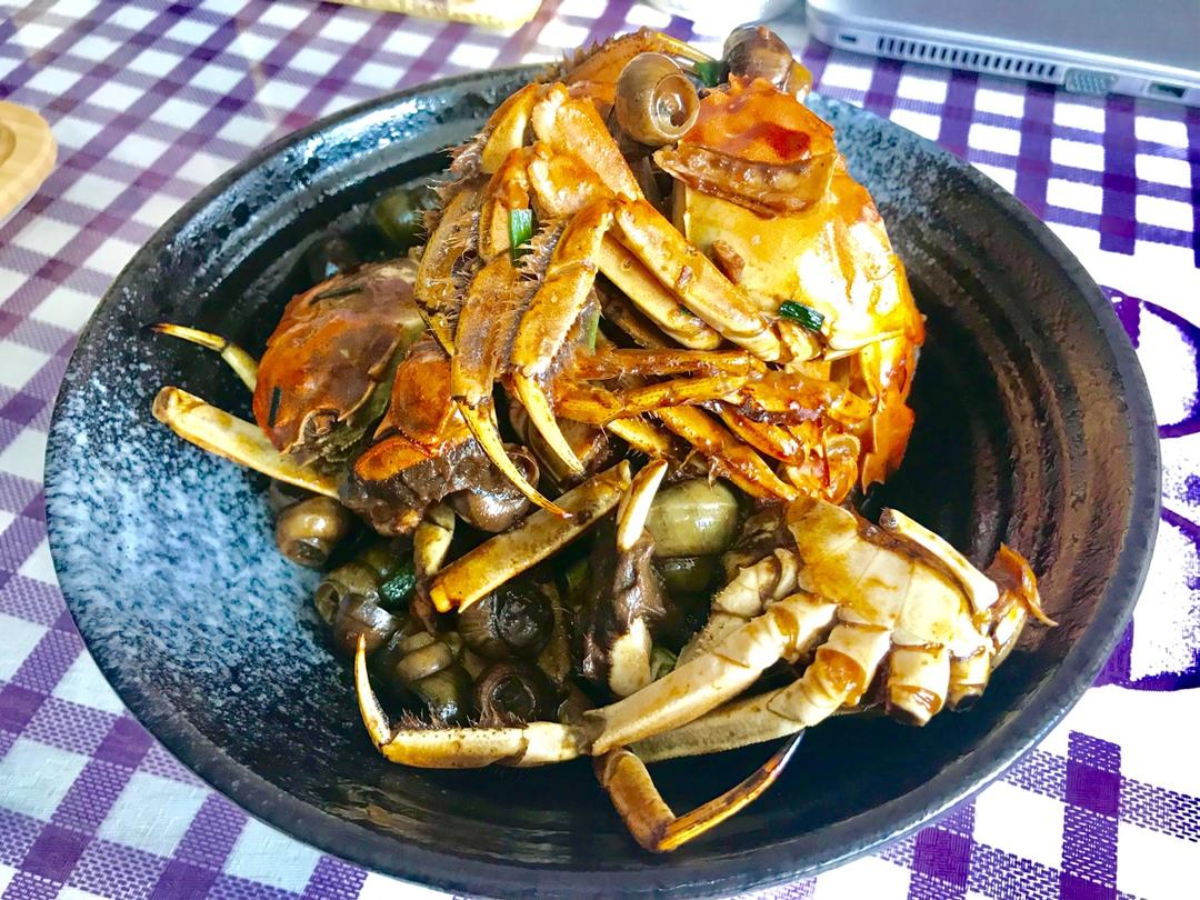 香辣大闸蟹