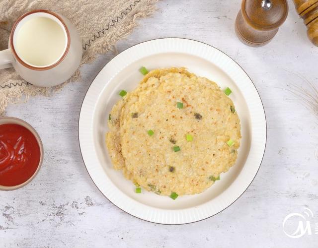 杂粮米饼【低配】的做法