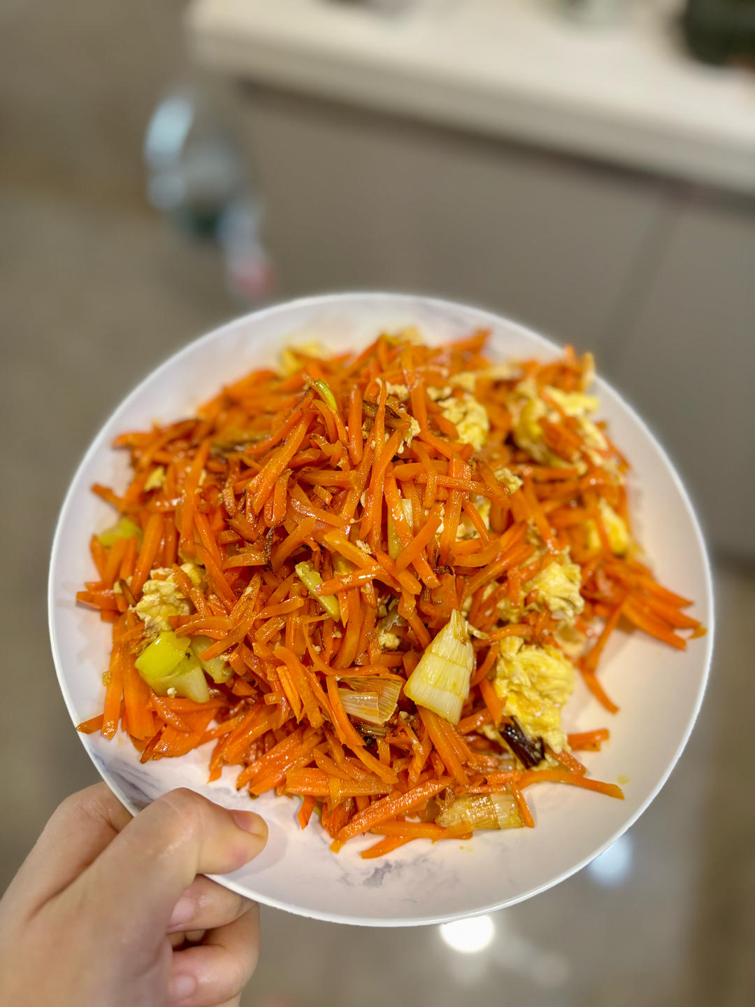 广受好评的胡萝卜炒鸡蛋，有秘诀
