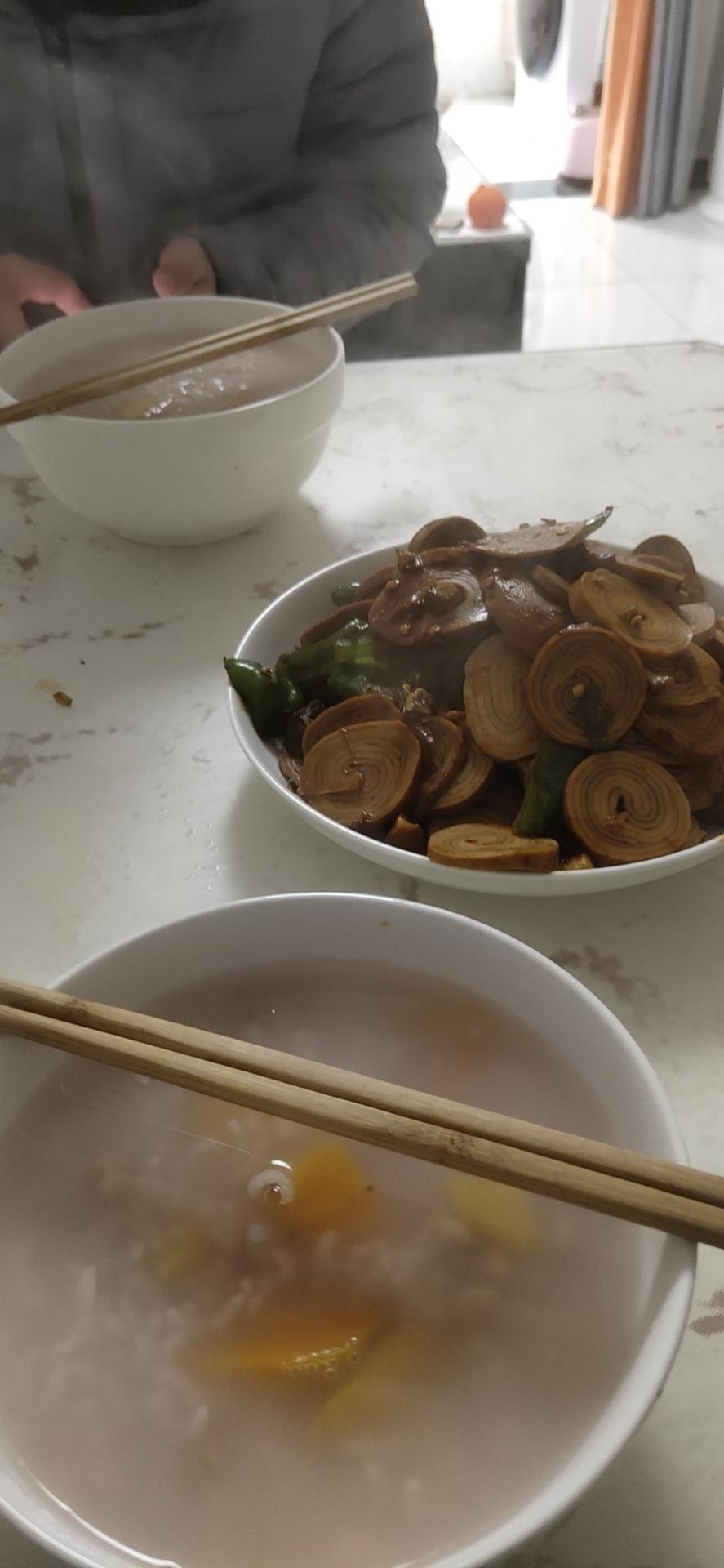 清炒豆腐卷