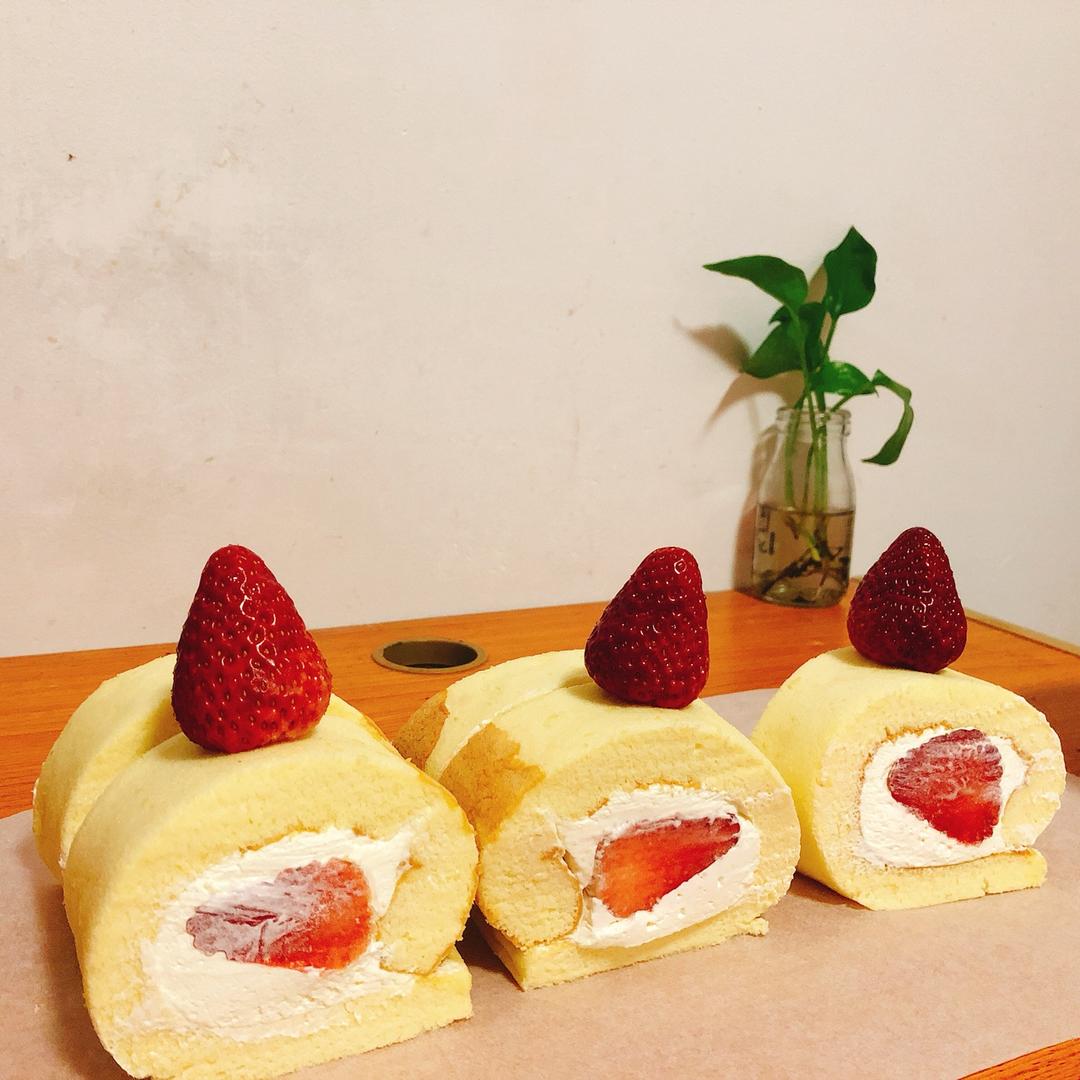 原味蛋糕卷(后蛋法)