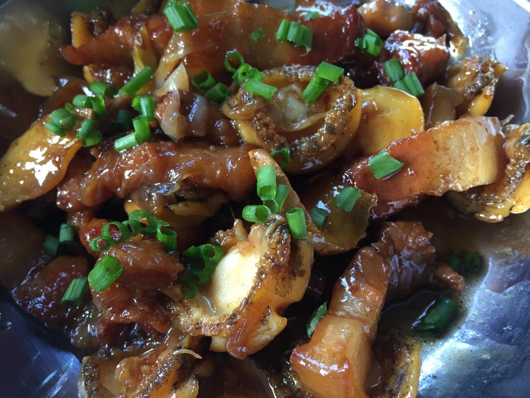 过年硬菜【鲍鱼红烧肉】