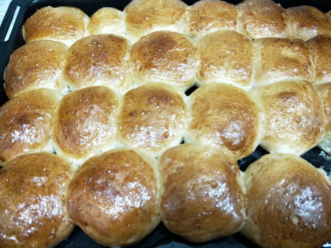 新手一发：奶香小面包