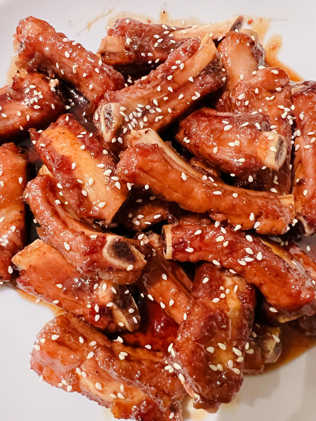 糖醋排骨/糖醋小排（不放油）（12345口诀做出正宗上海本帮）