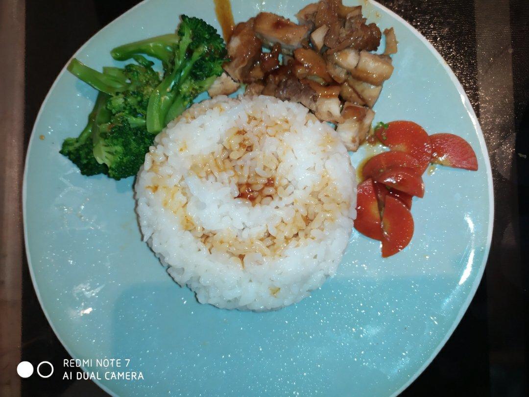 日式照烧鸡排饭