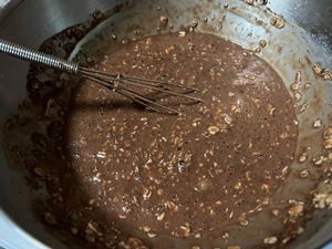 蓝莓燕麦蛋糕0糖油0面粉减脂期解馋甜品的做法 步骤5