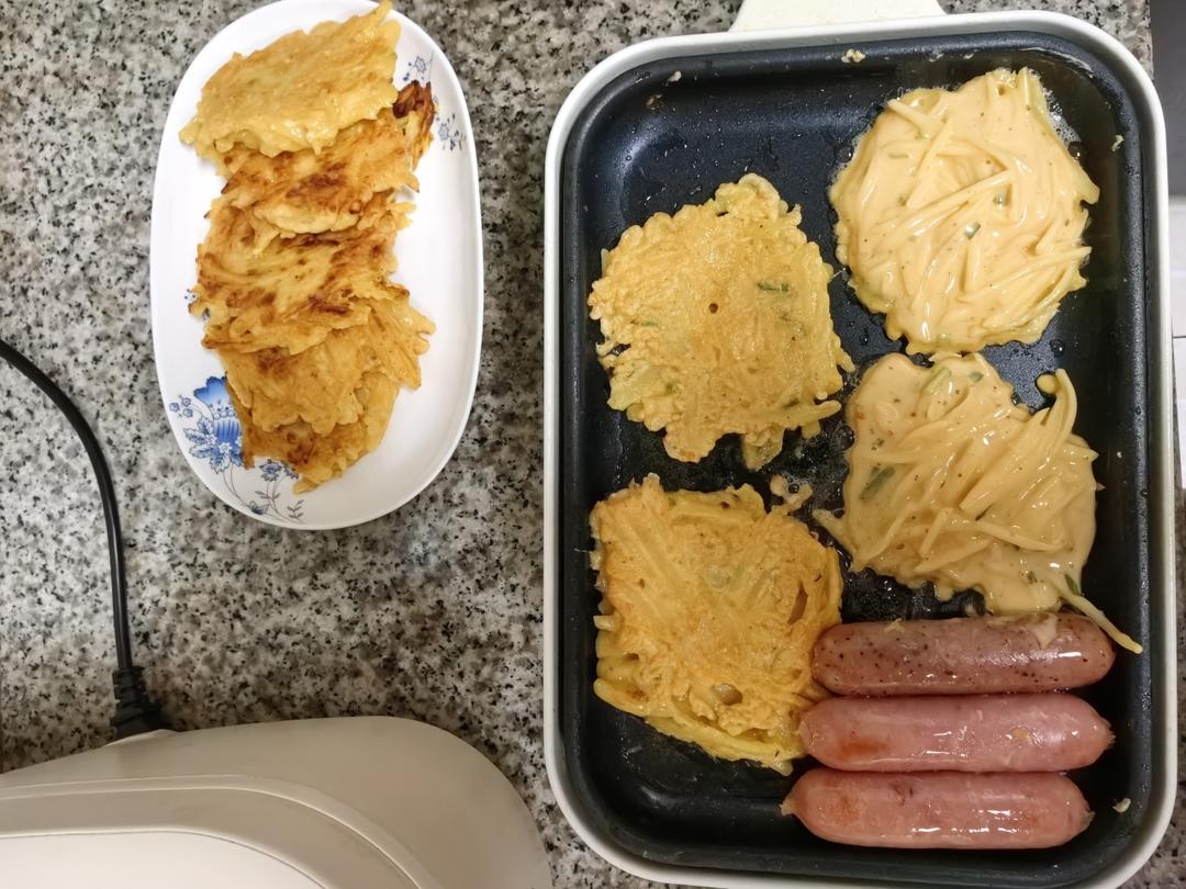 土豆饼(土豆胡萝卜丝饼)