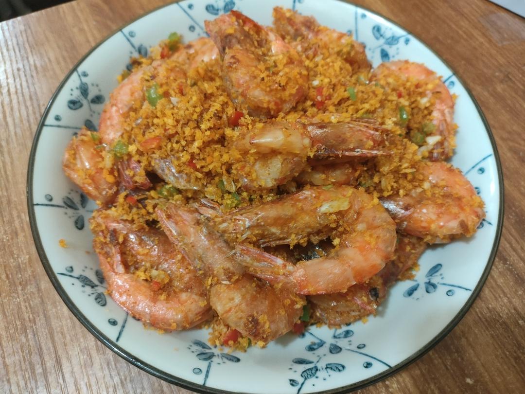 避风塘炒虾