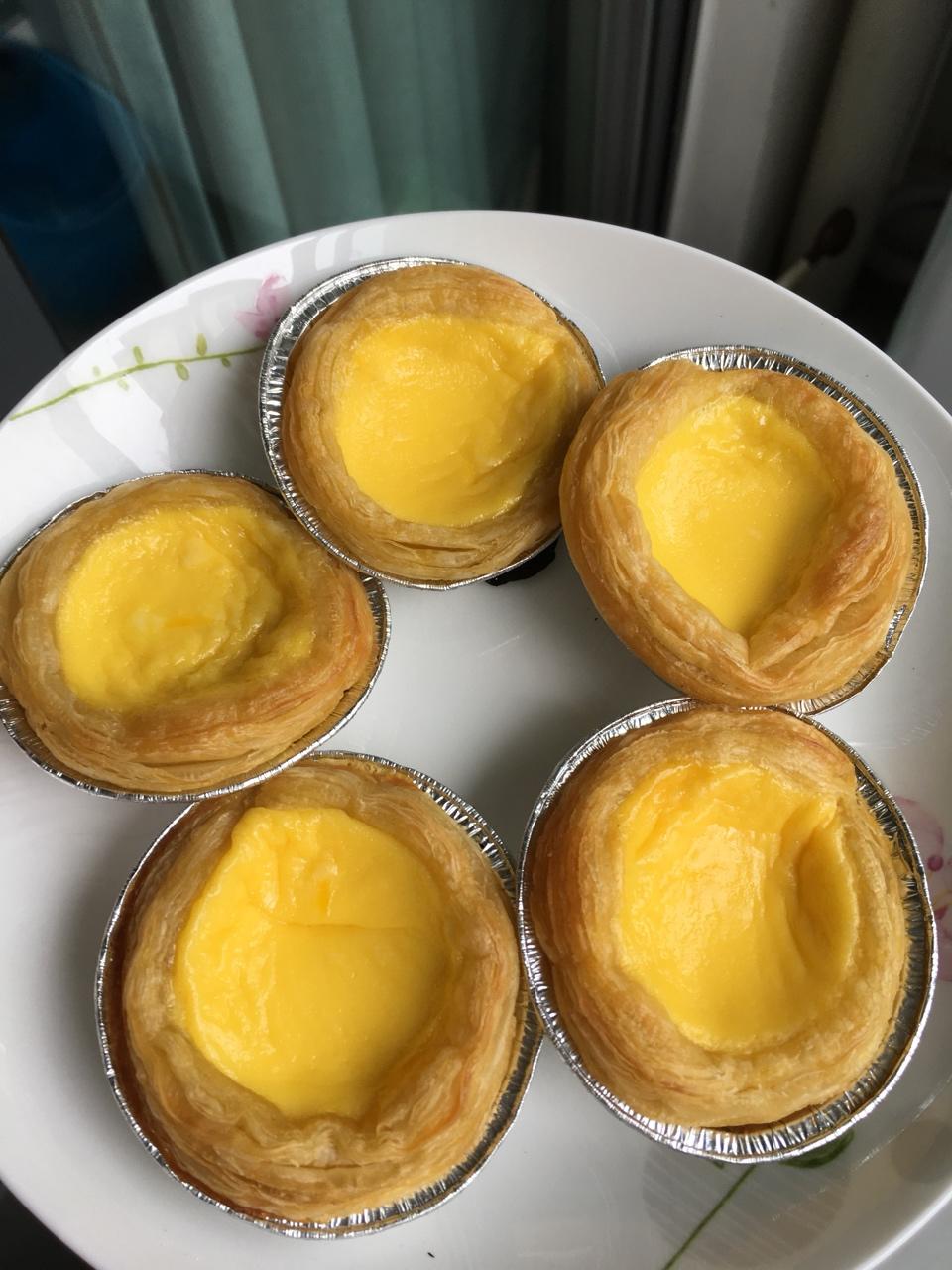 不加淡奶油蛋挞