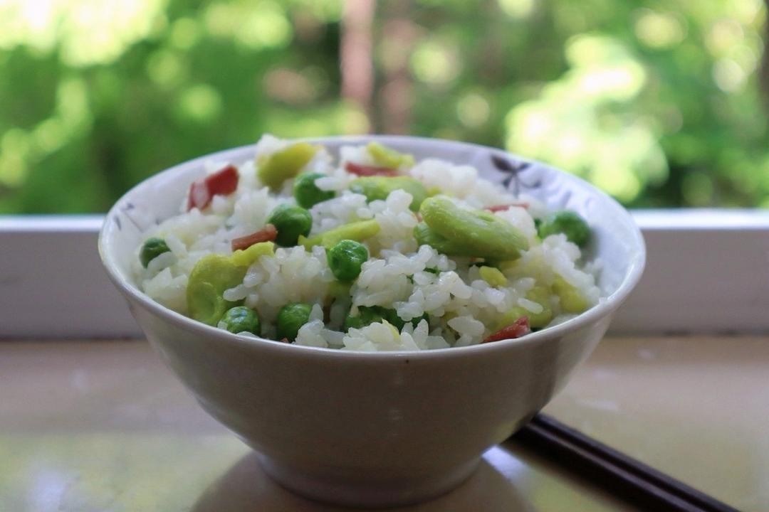 丽水立夏饭～蚕豆（豌豆）饭