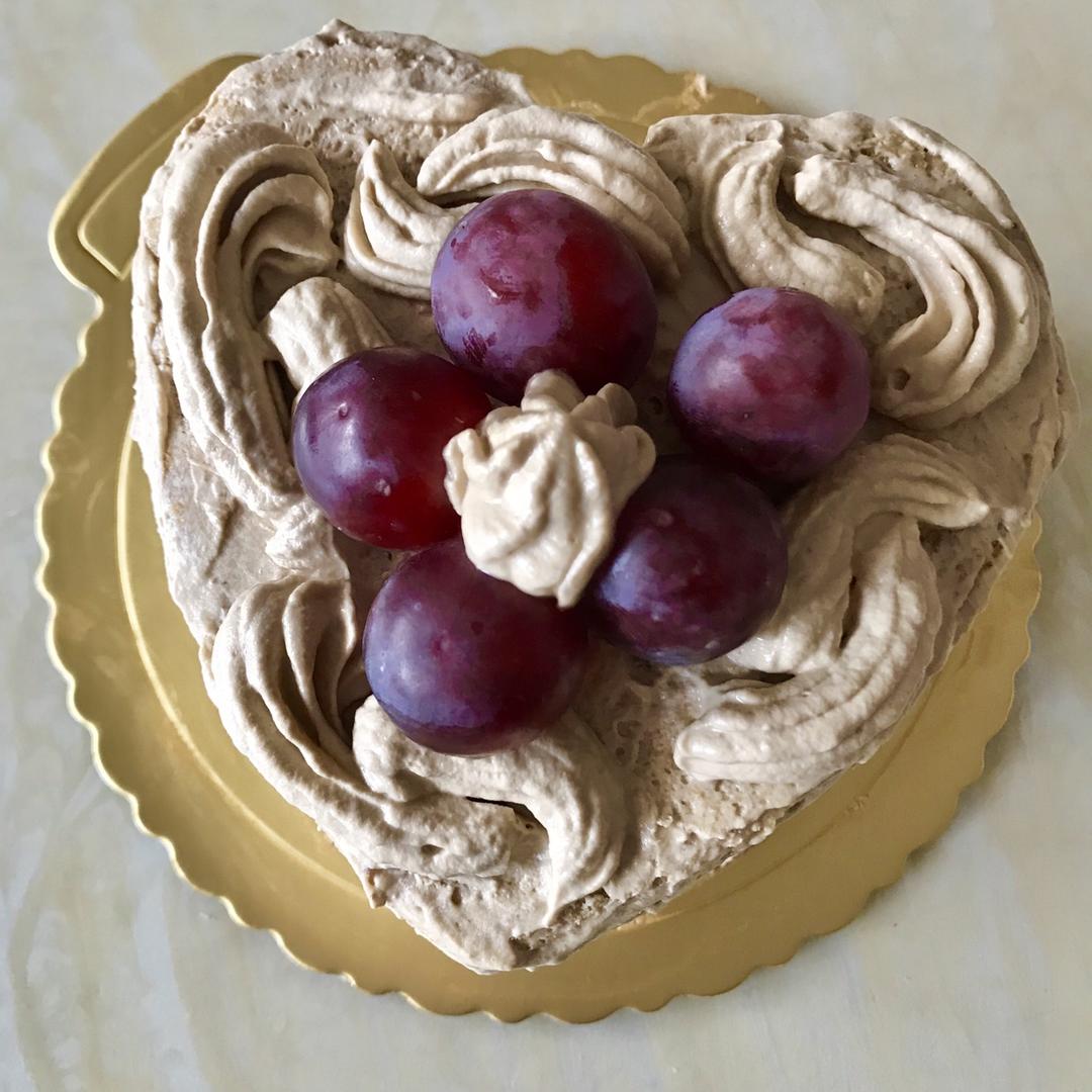 盐味摩卡奶油蛋糕/喜欢海盐摩卡的, 不妨一试。/「海绵及其衍生」烘焙视频蛋糕篇5