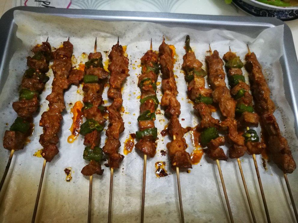 烤箱版烤肉串