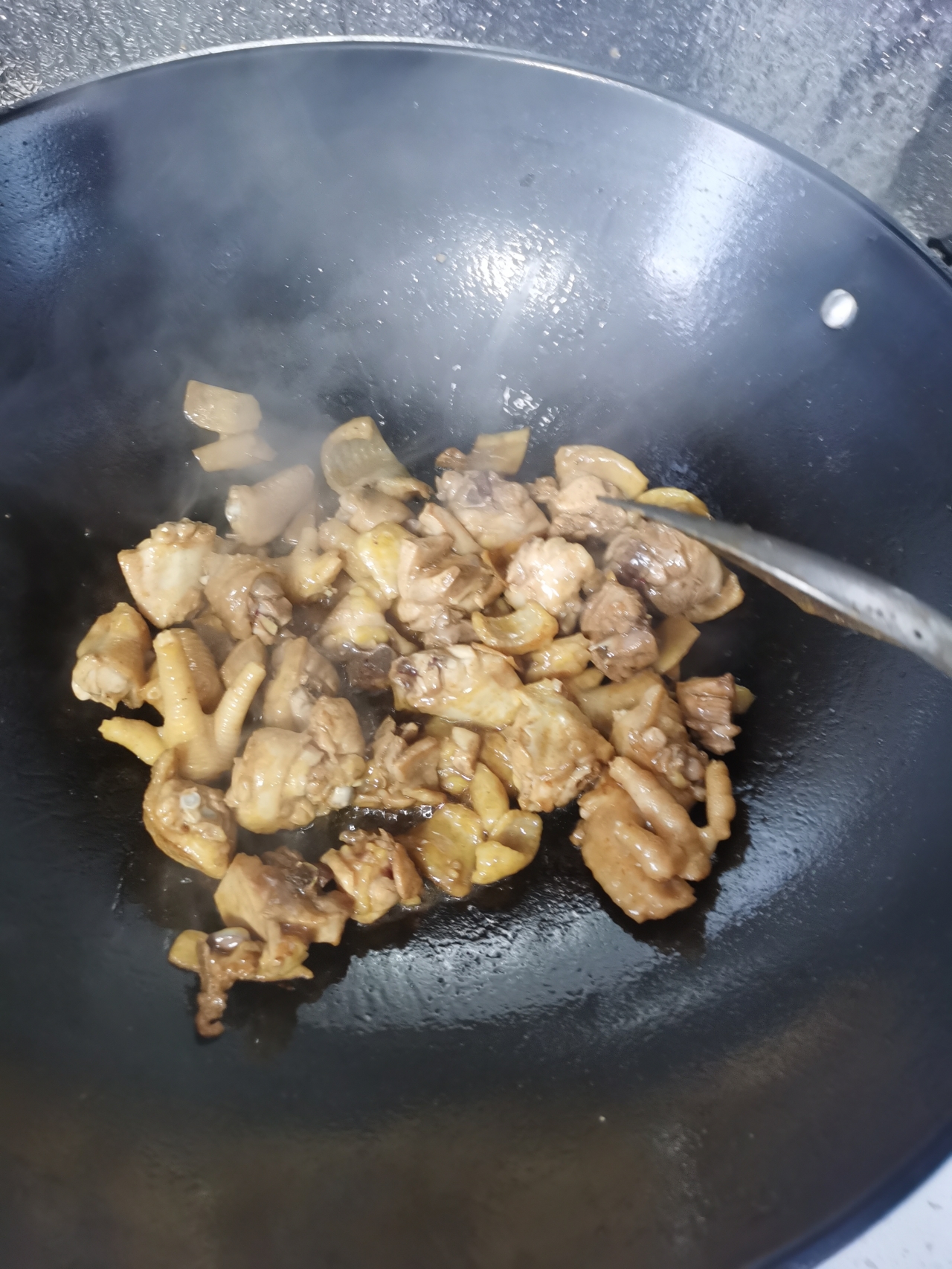 海参螺片花菇鸡煲的做法 步骤7