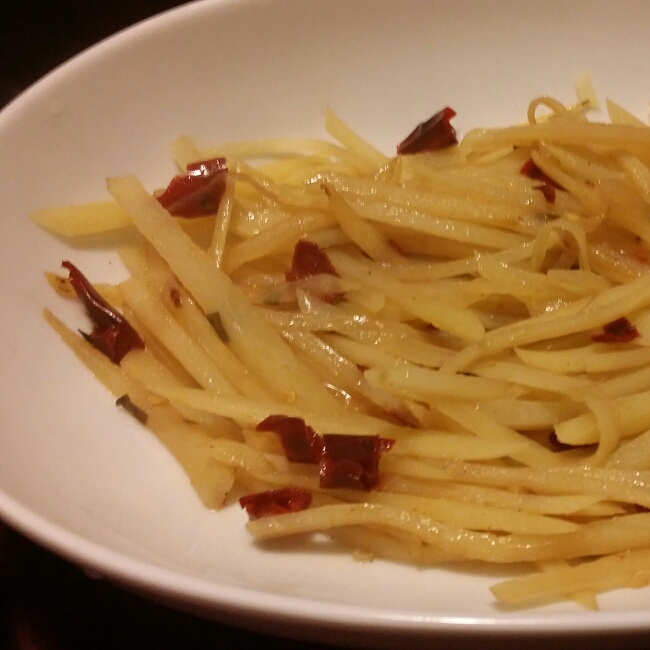 醋溜土豆丝