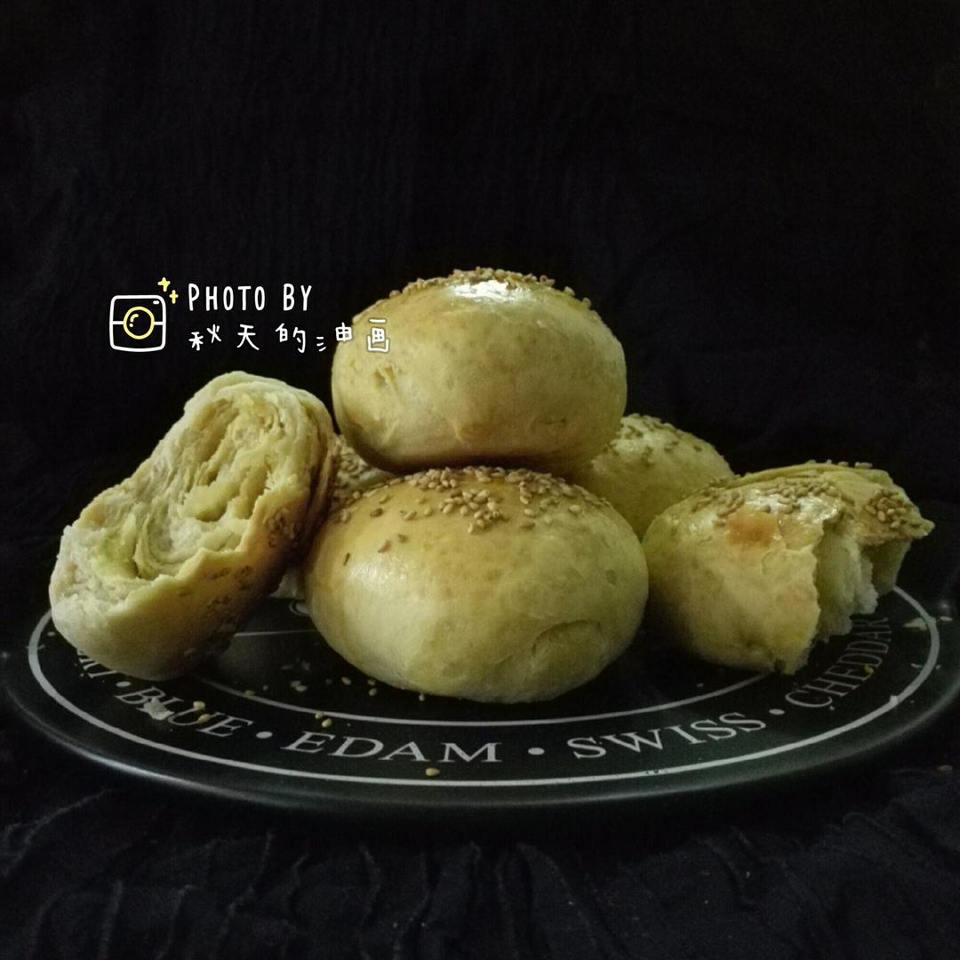 油盐千层烧饼