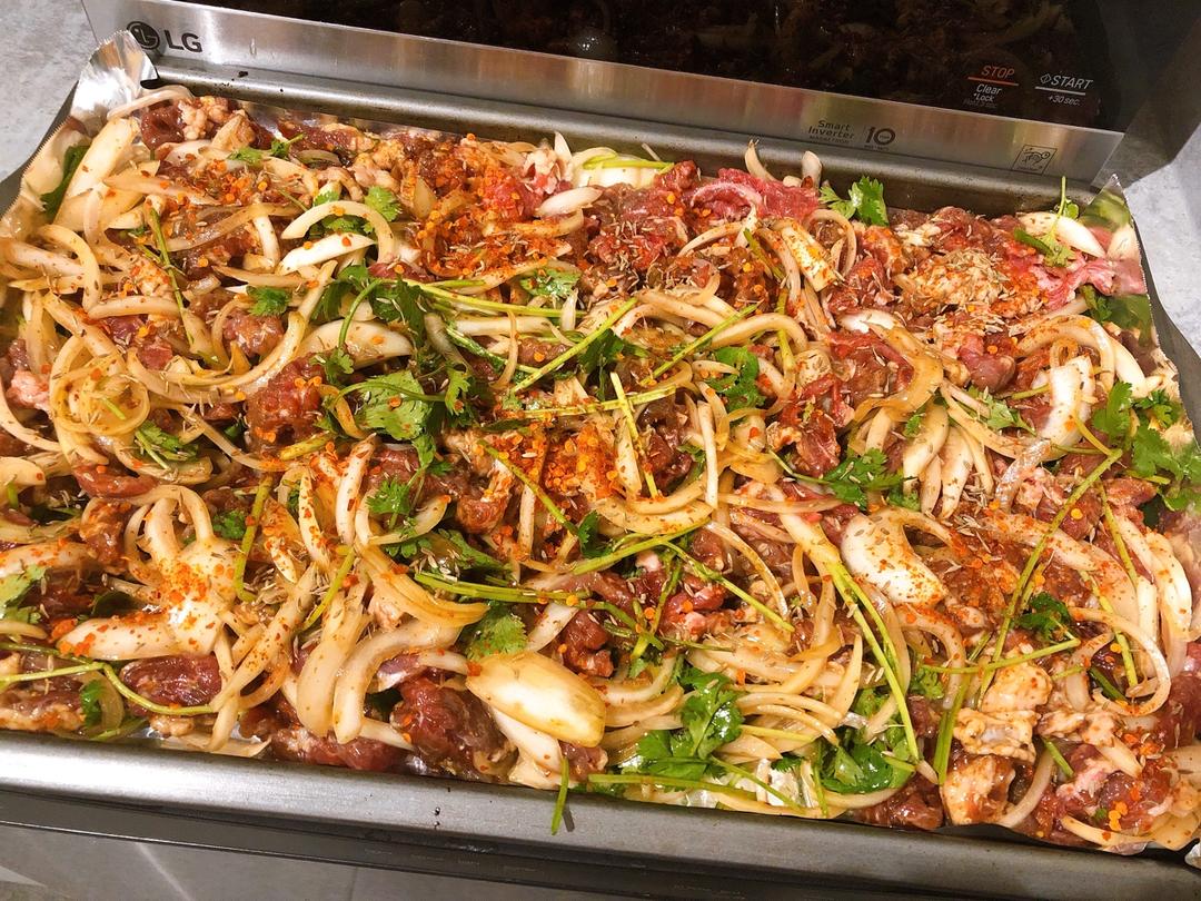 齐齐哈尔烤牛肉（家庭拌肉）