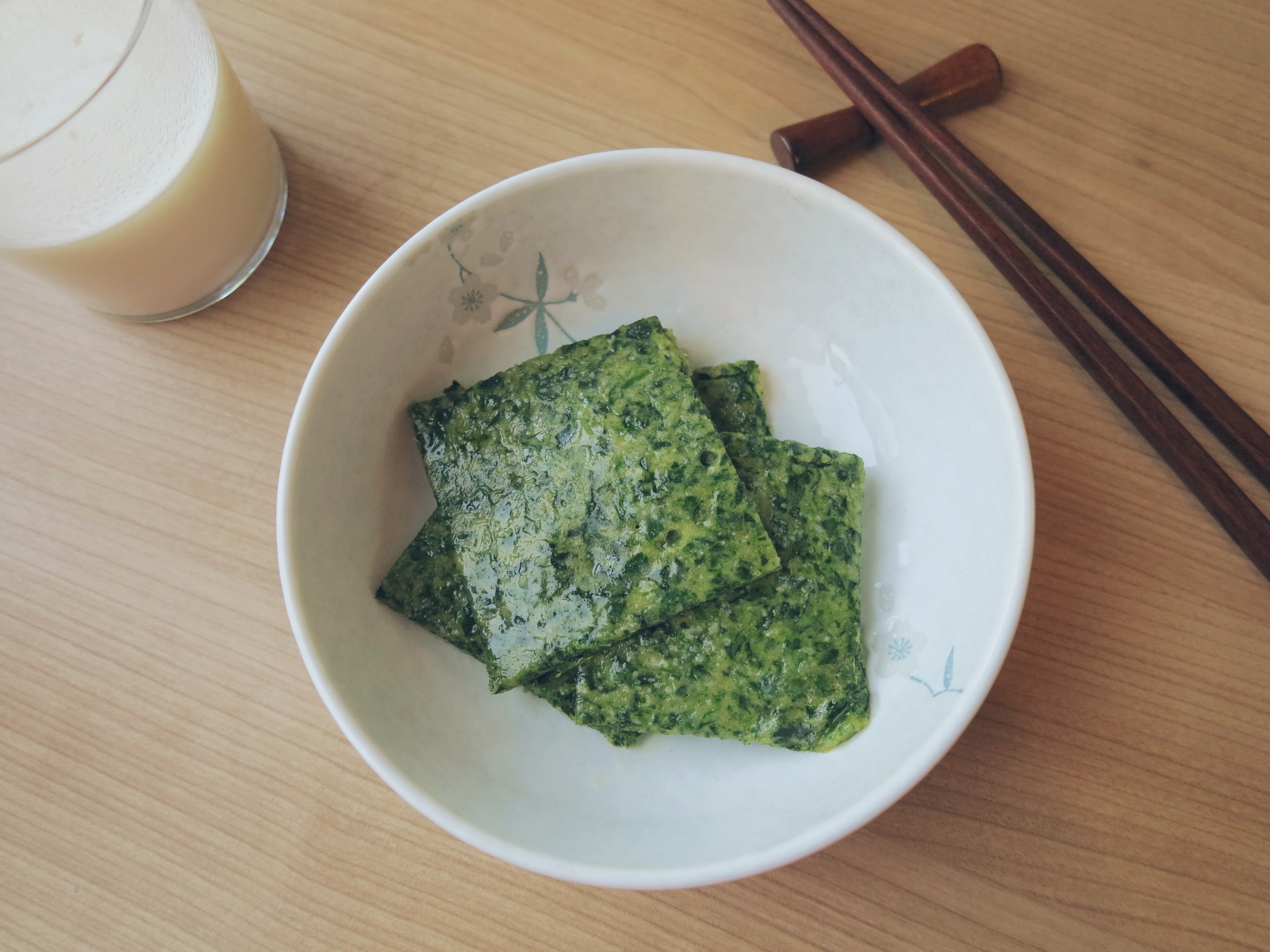 菠菜煎饼