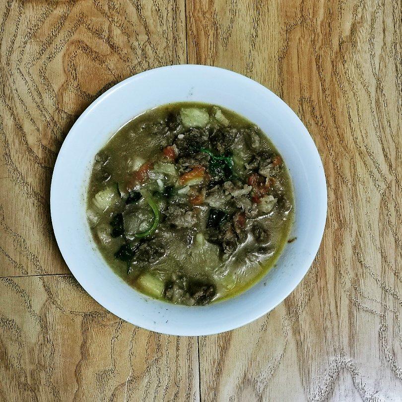 牛肉炖柿子地瓜