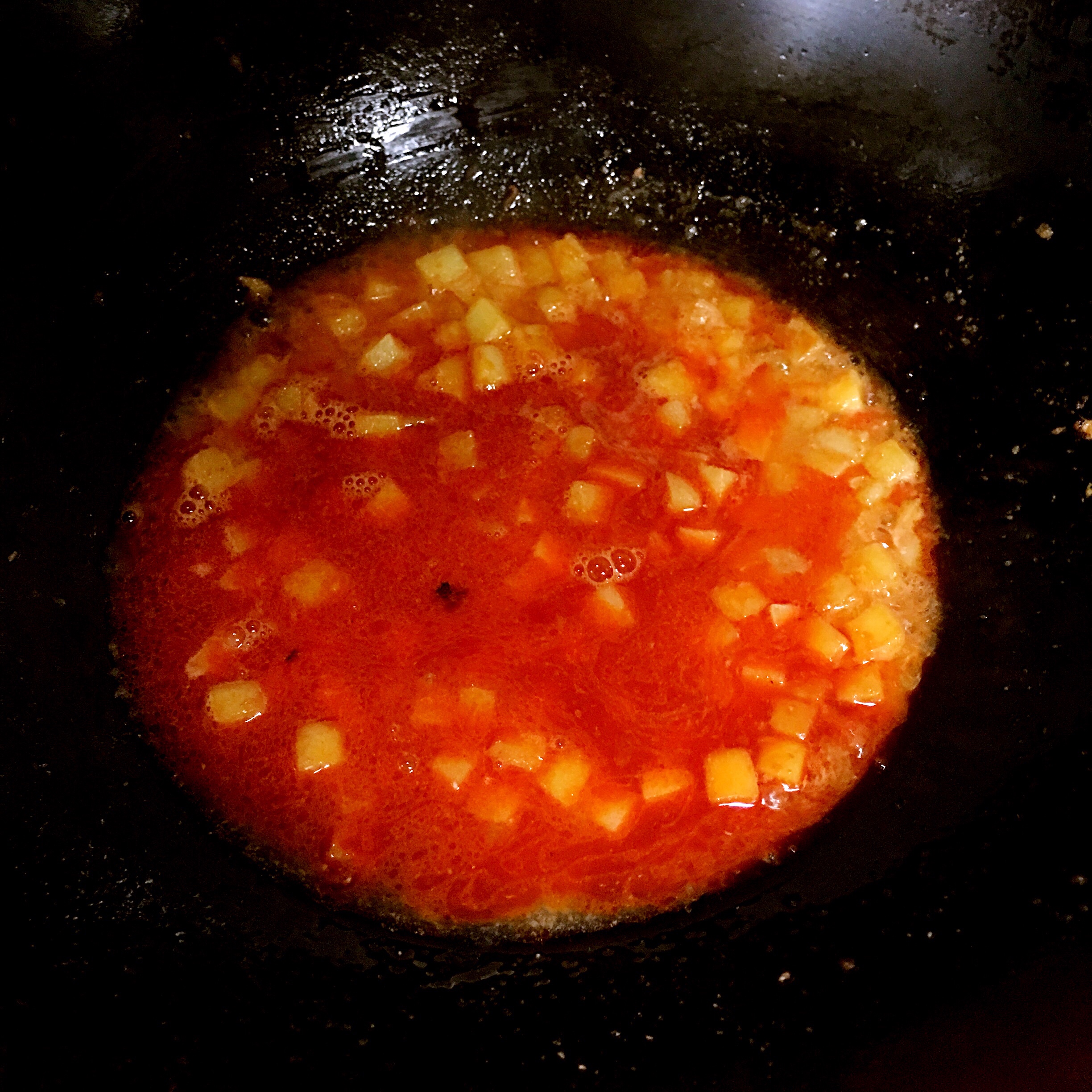 油焖土豆虾的做法 步骤8