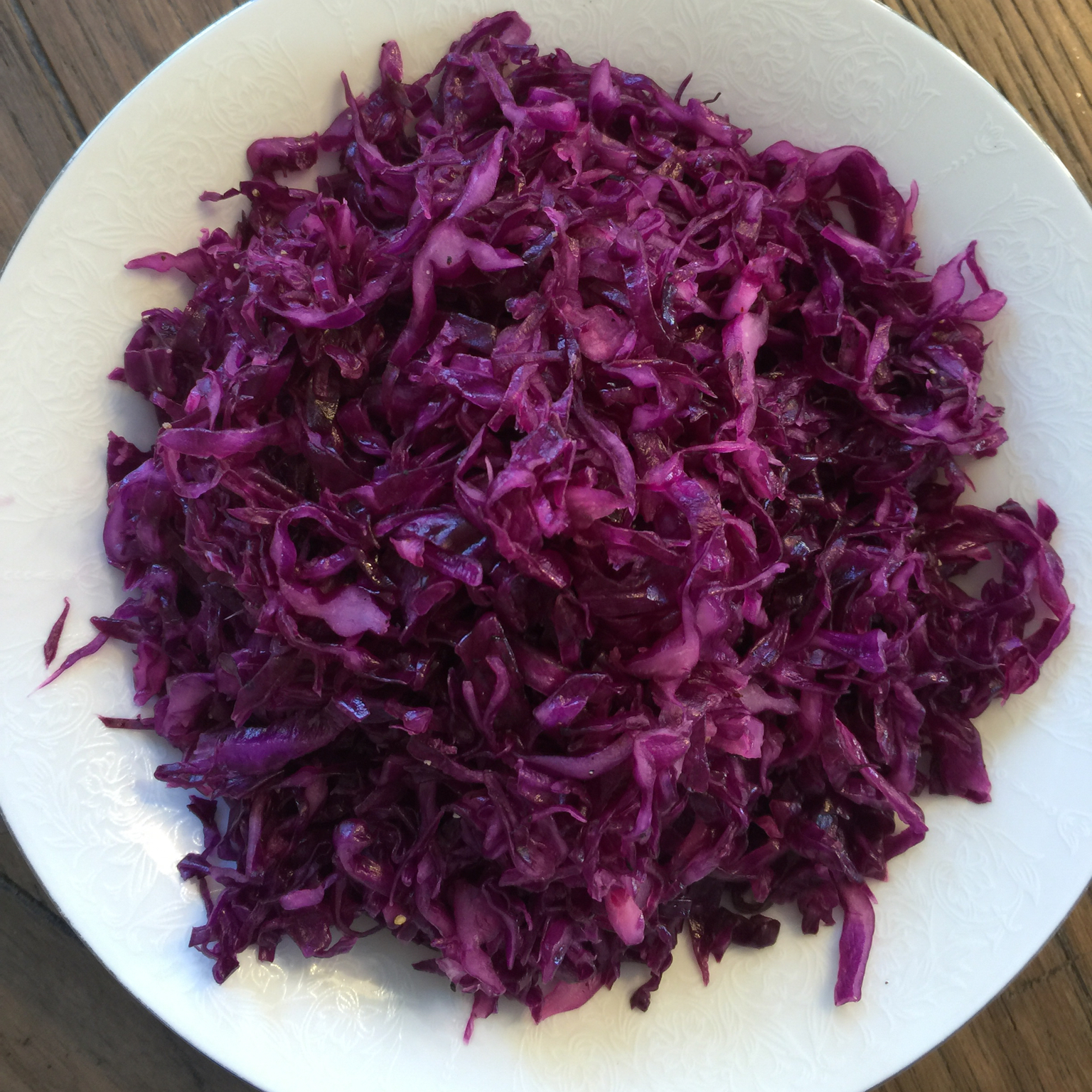 凉拌紫甘蓝