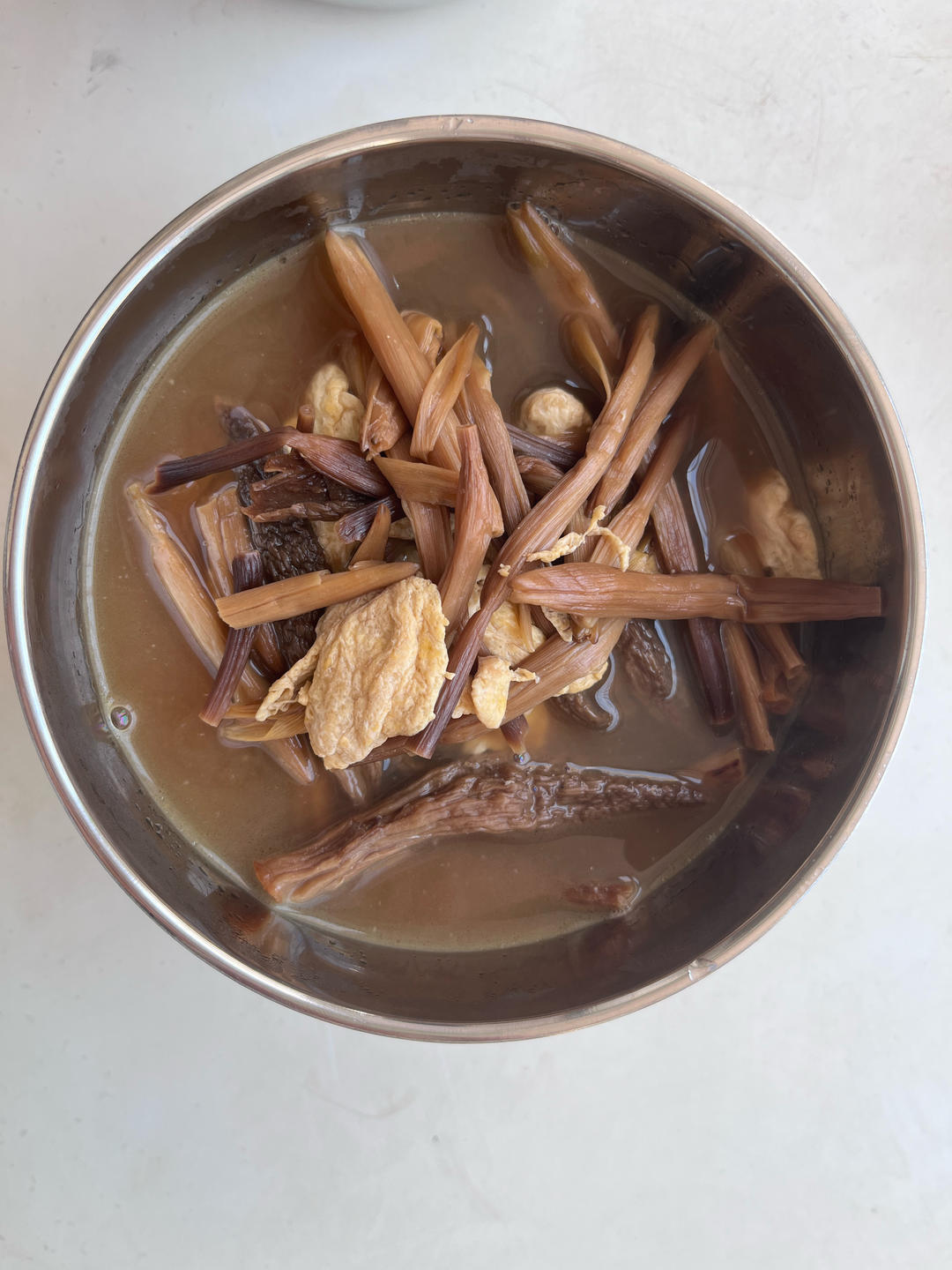 黄花菜鸡蛋汤