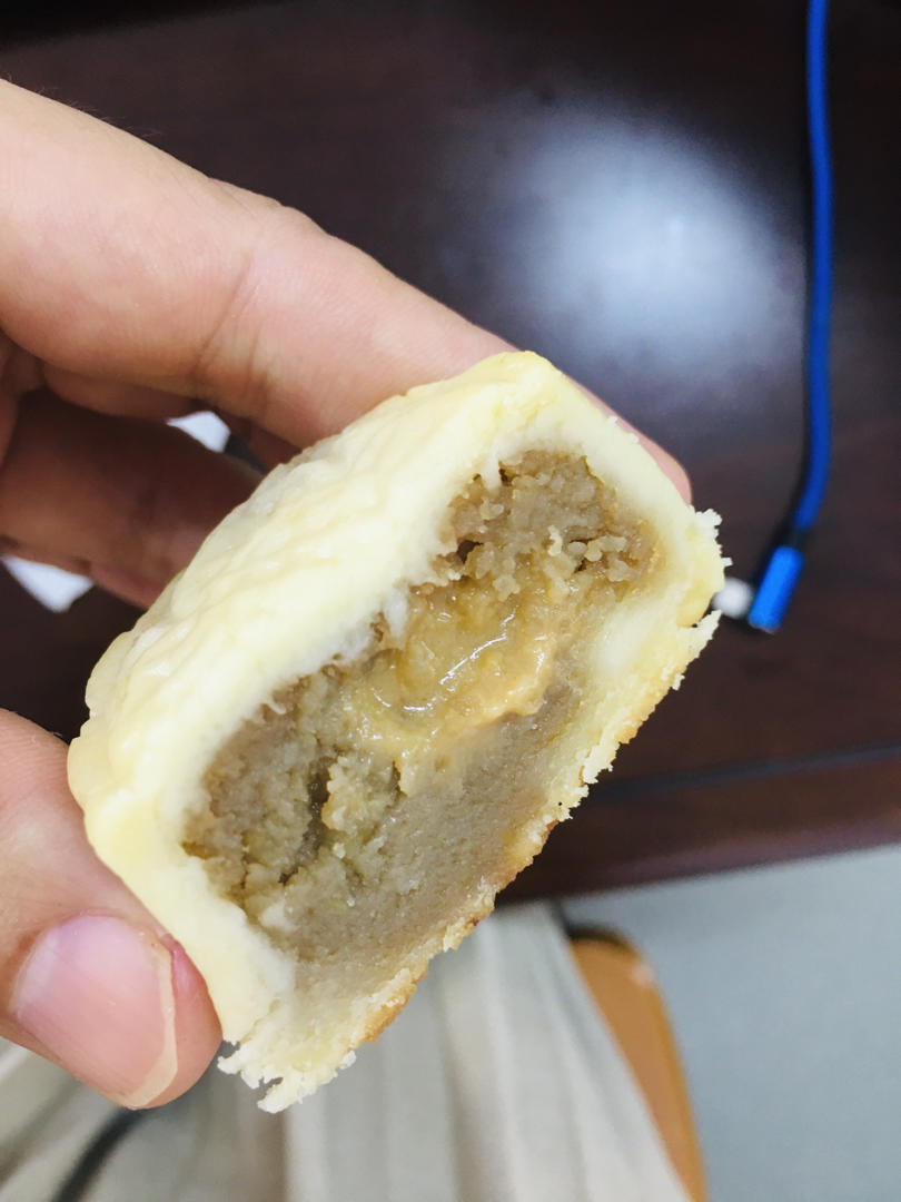 流心奶黄月饼（无吉士粉/转化糖浆版本）【曼食慢语】