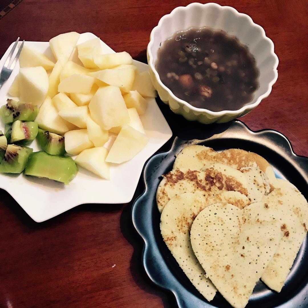 香蕉牛奶鸡蛋饼