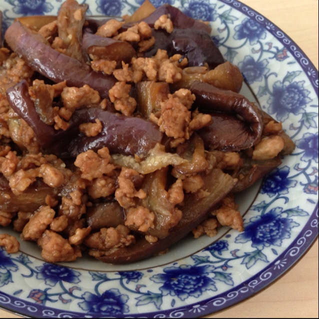 少油版肉末茄子