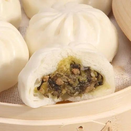 酸菜粉丝肉包