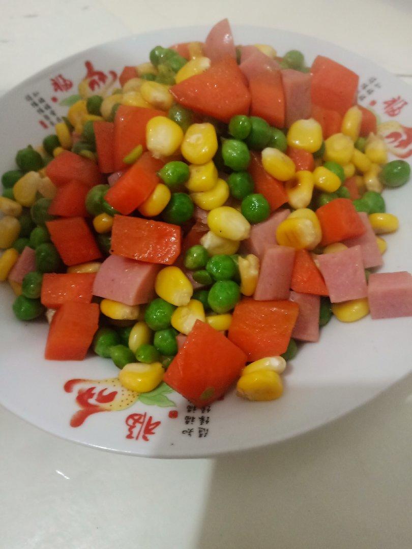 超级简单的炒四丁，简单粗暴，厨房小白也能学会