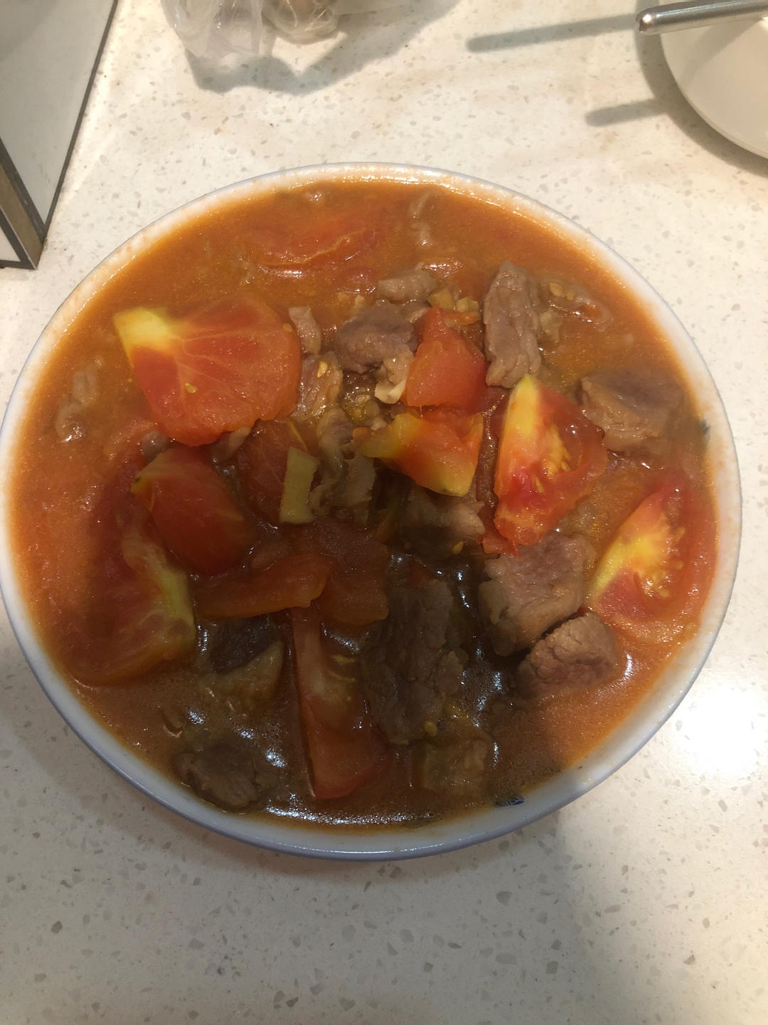 番茄牛肉（孩子的最爱）