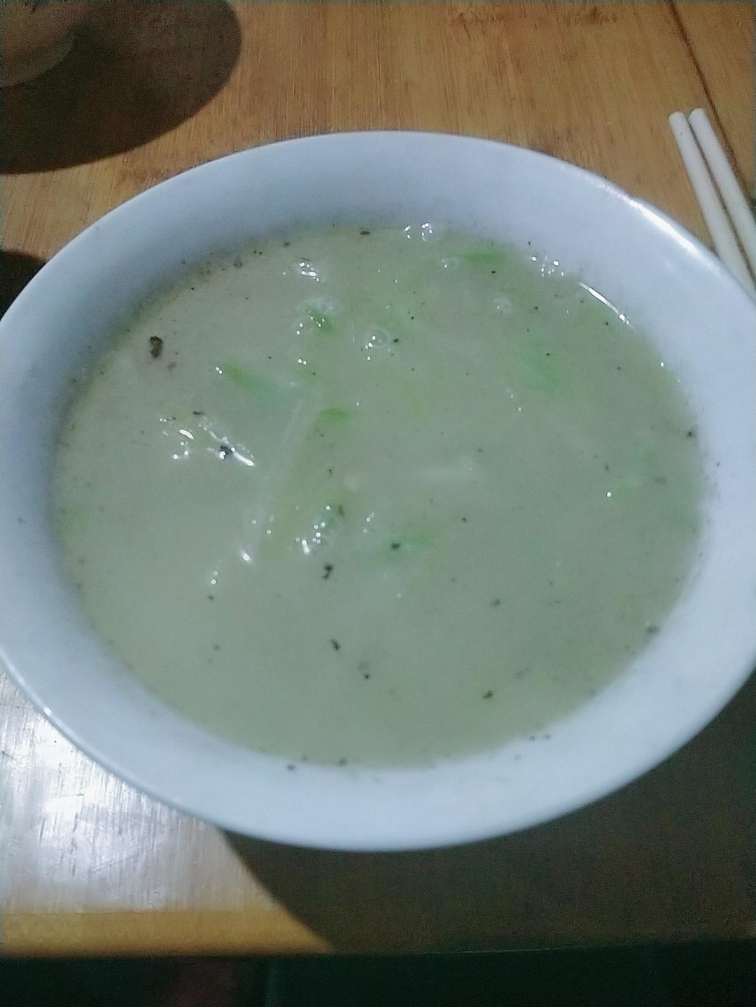 开洋萝卜丝汤