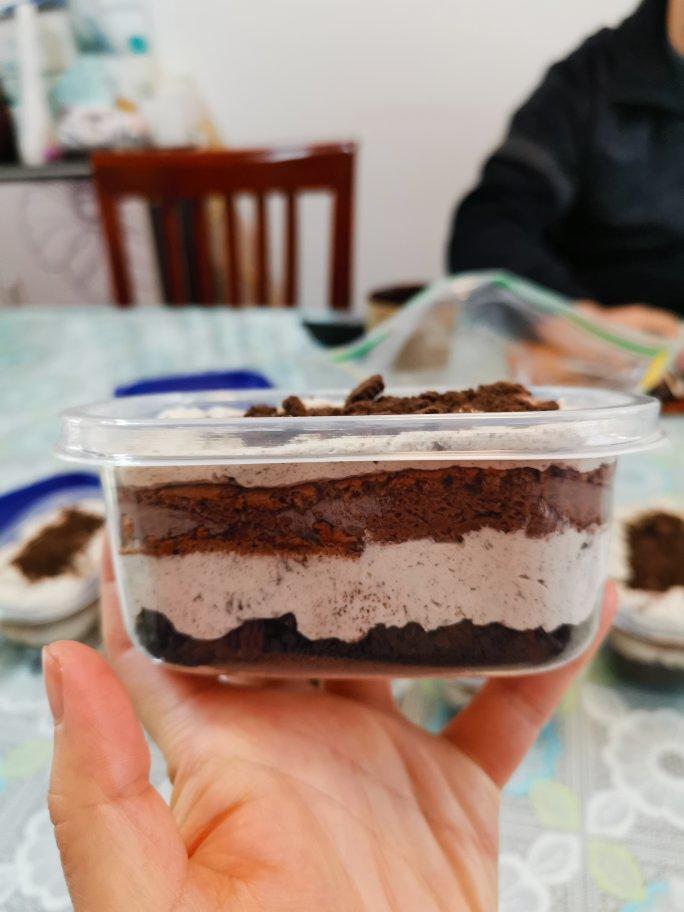 低糖不腻的奥利奥咸奶油蛋糕盒子