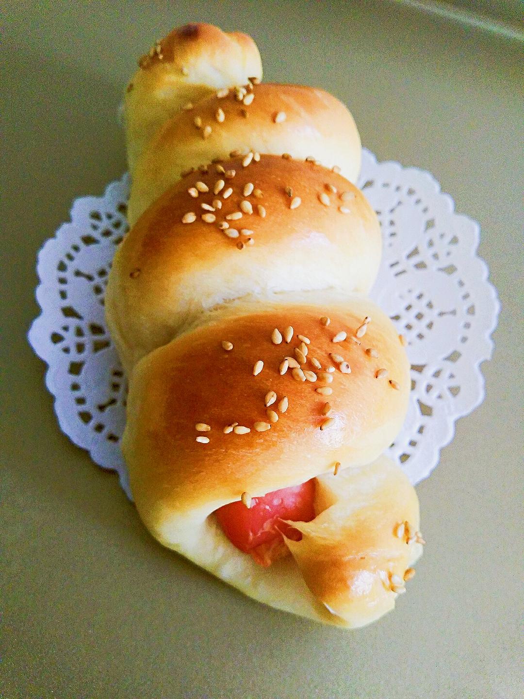 热狗面包卷