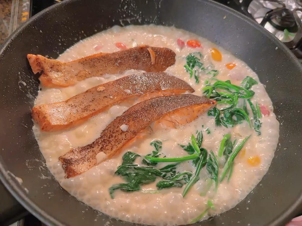 ［三文鱼创新吃法］托斯卡纳三文鱼 Tuscan Salmon