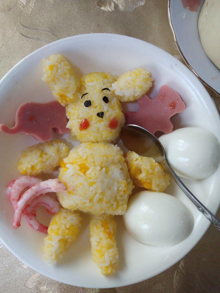 维尼熊饭团便当