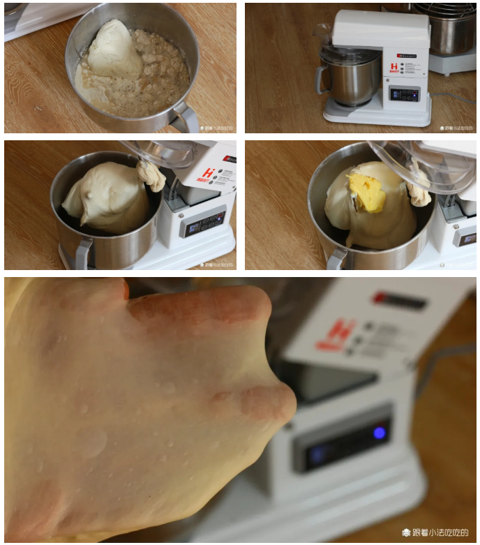 纯奶手撕吐司的做法 步骤1