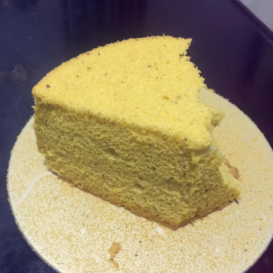 南瓜戚风蛋糕