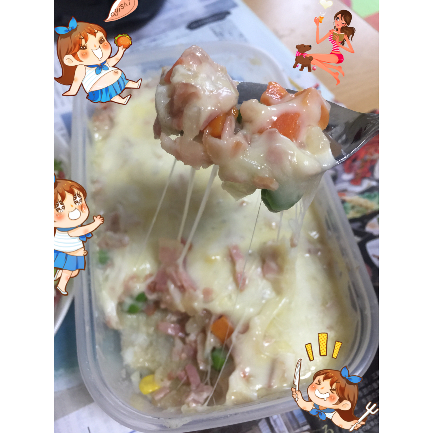 芝士焗土豆泥