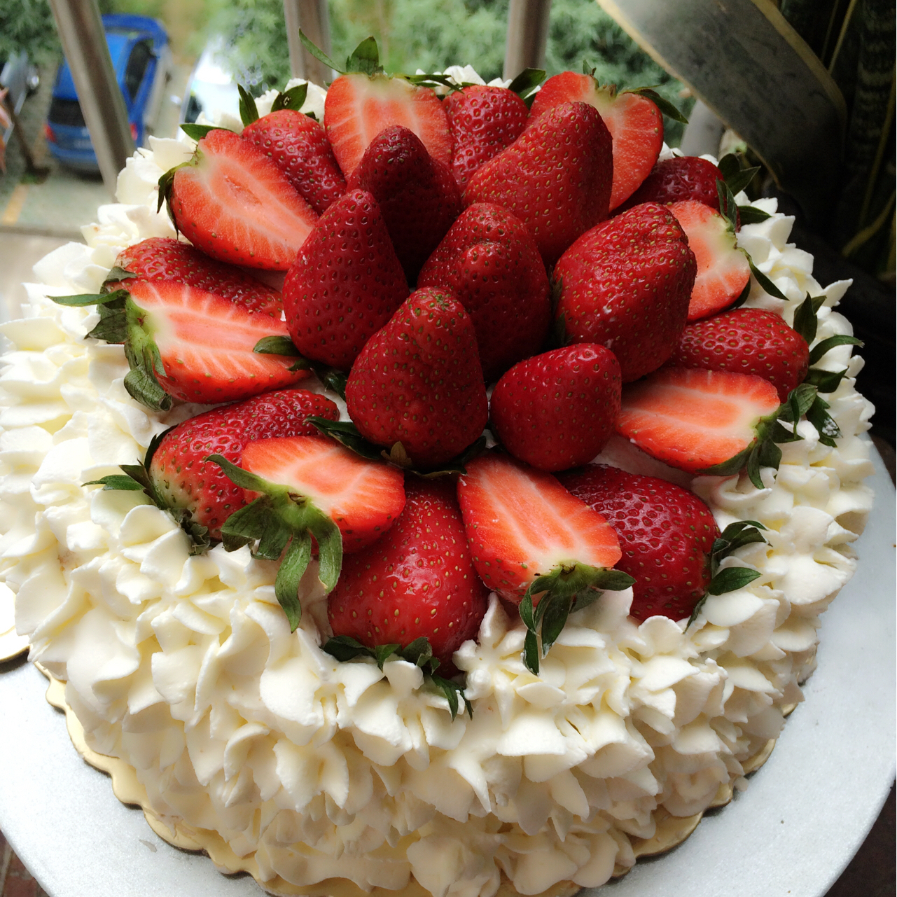 《Tinrry+》草莓奶油蛋糕（8寸配方）