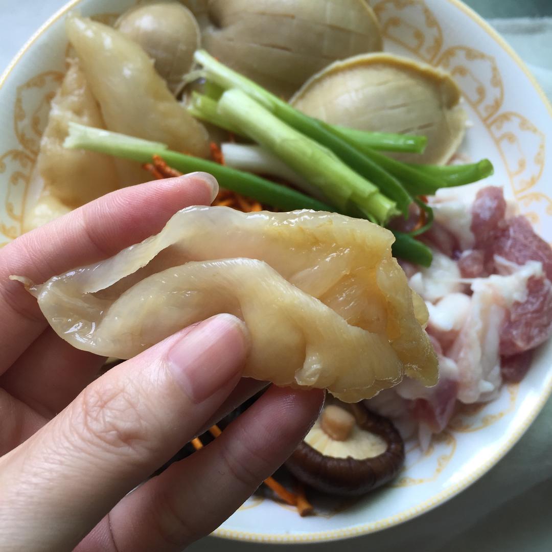 黄花胶泡发的做法