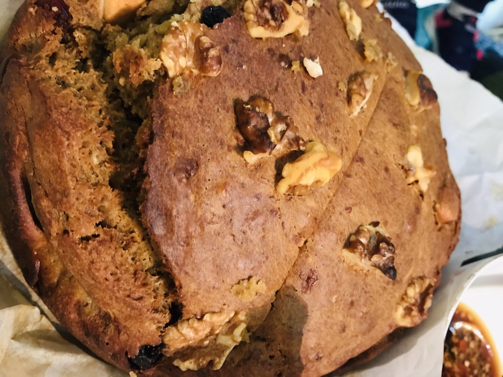 墨西哥朋友家祖传的超好吃的香蕉蛋糕【Banana Bread】