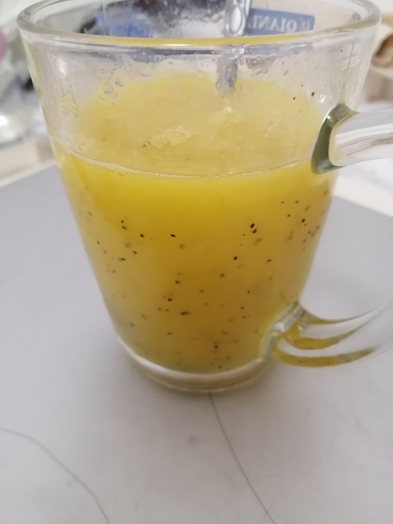 百香果芒果汁